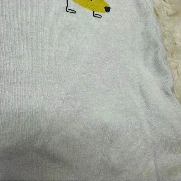 Old Navy 2 Pc Pajama  Set Breakfast Of Champions Whote & Blue Size 5T - Picture 4 of 16